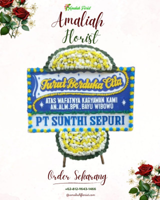 Papan Bunga Duka di Boyan Tanjung