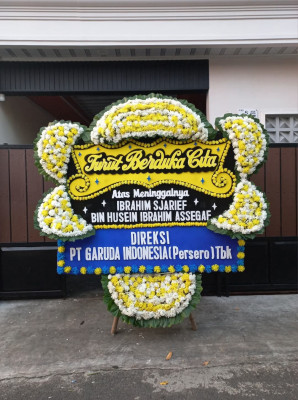 Papan Bunga Duka di Boyan Tanjung
