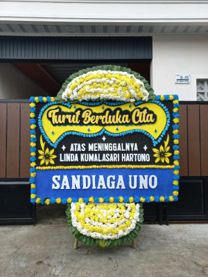 Papan Bunga Duka di Boyan Tanjung