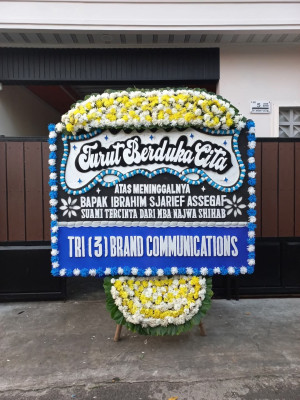 Papan Bunga Duka di Boyan Tanjung